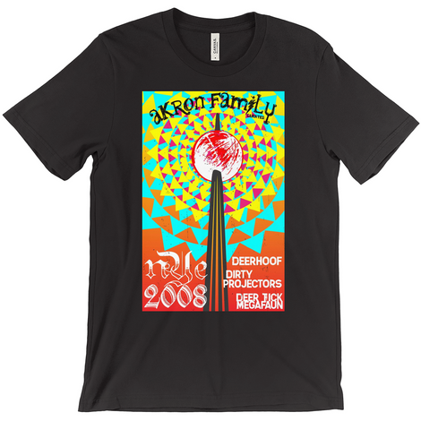 concert poster tees
